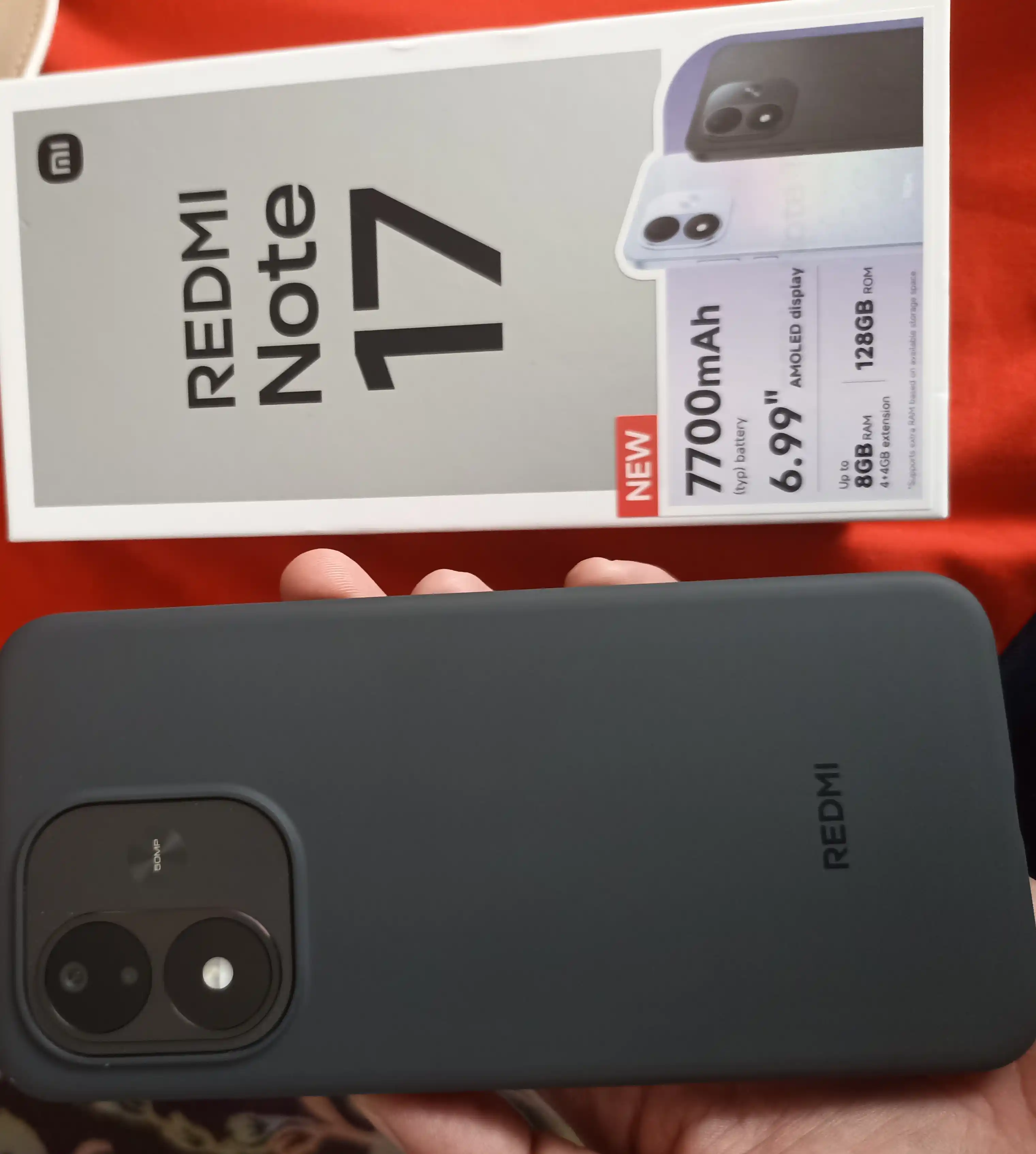 Смартфон Xiaomi Redmi Note 17, 8000 мАч 120 Гц