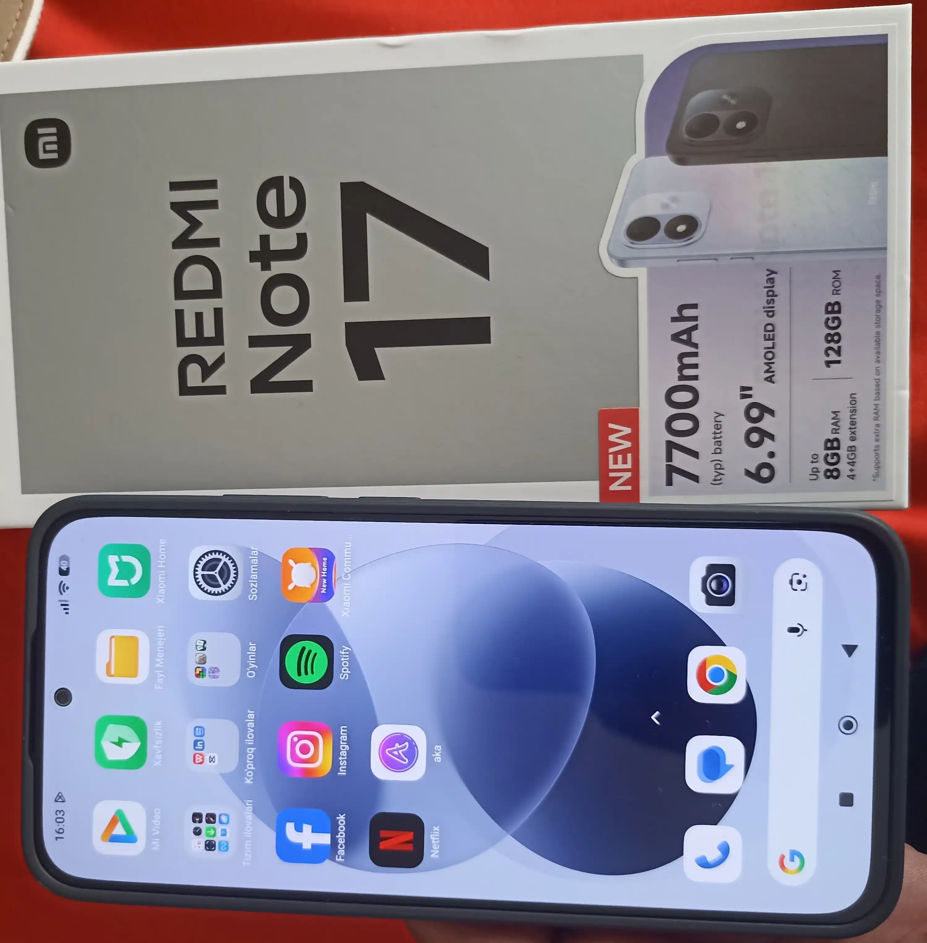 Смартфон Xiaomi Redmi Note 17, 8000 мАч 120 Гц
