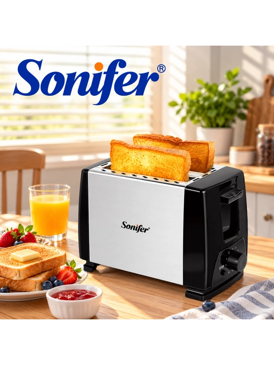 Sonifer SF-6007 — 2 bo‘lakli elektr non tosteri
