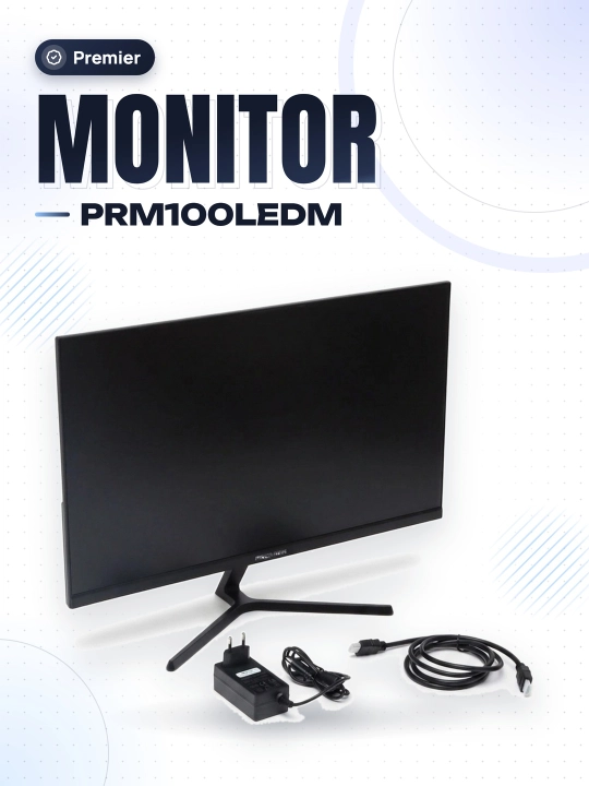 Монитор Premier  27" PRM100LEDM, 100 Hz, IPS, FullHD - 
