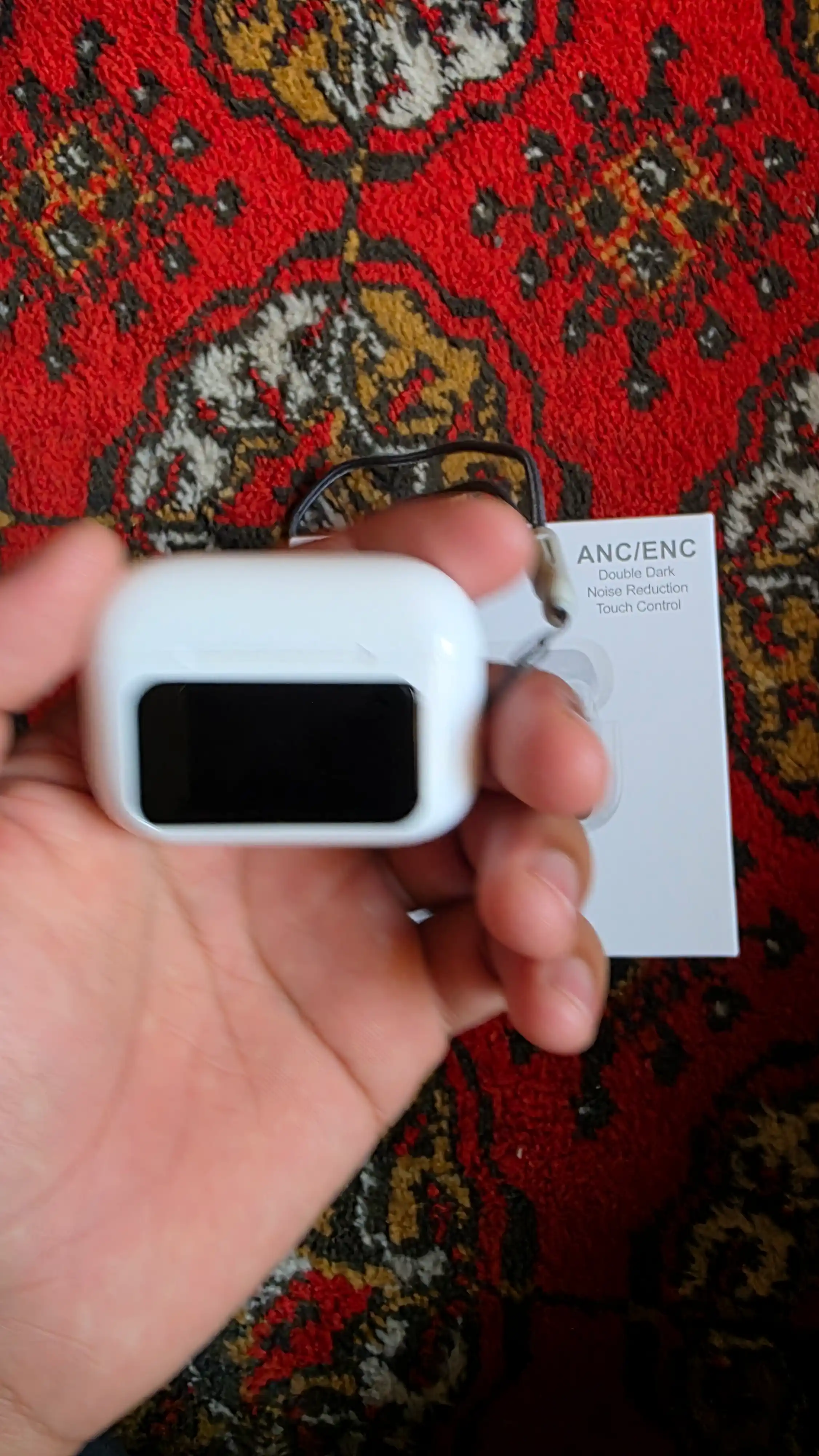 A9 PRO simsiz quloqchin, Bluetooth 5.4, ANC shovqinni kamaytirish, ekranli zaryad qutisi