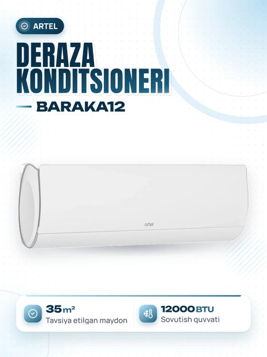 Konditsioner Artel Baraka 12 Inverter - 