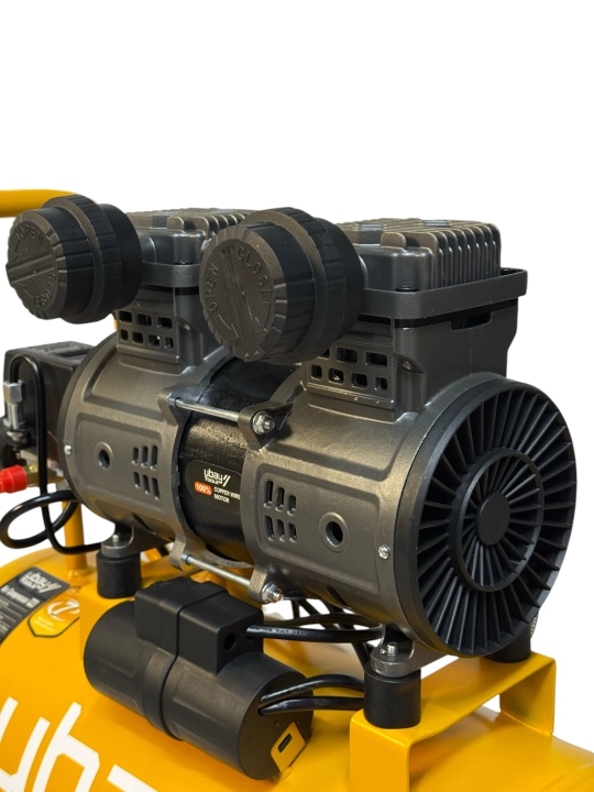 Компрессор воздушный UBAY UB-AC24L, безмасляный, 24 л, 1300 Вт, 8 бар