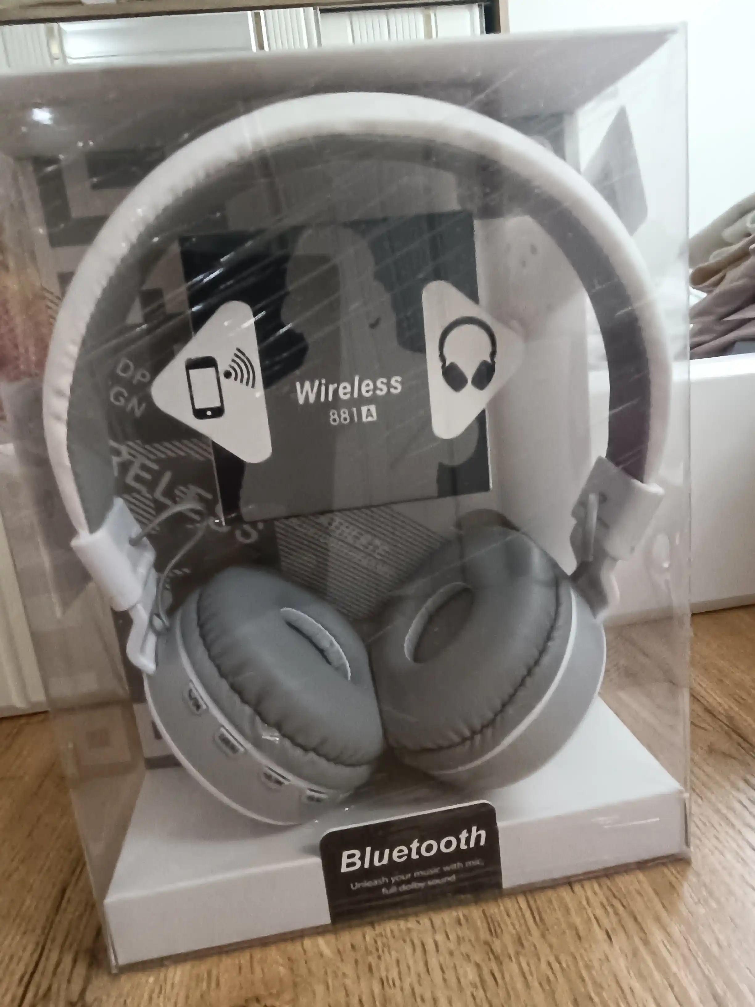 MS-881A Simsiz Bluetooth Quloqchin, AUX va SD Card Qo‘llab-quvvatlaydigan Headphone