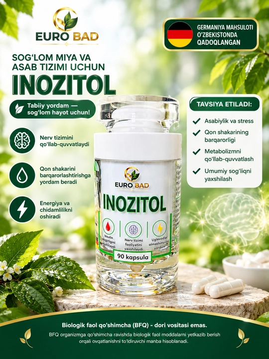Inozitol, 90 kapsula - 