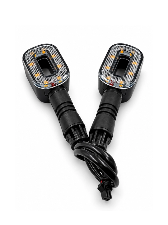 Поворотник для скутеров с красивым дизайном, LED, работает от 60/72 В