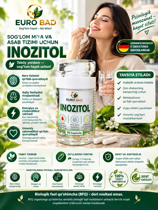 Inozitol, 90 kapsula