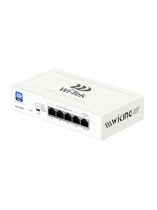 PoE коммутатор Wi-Tek WK-PS206 / PS210 / PS305 / PS310