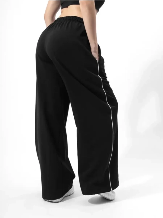 Ayollar uchun keng triko sport shimlari, oversize model, qulay kundalik sport kiyimi