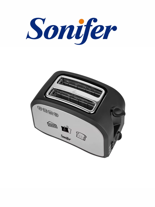 Sonifer SF-6179 elektr tosteri, 2 bo‘lakli, 800 Vt