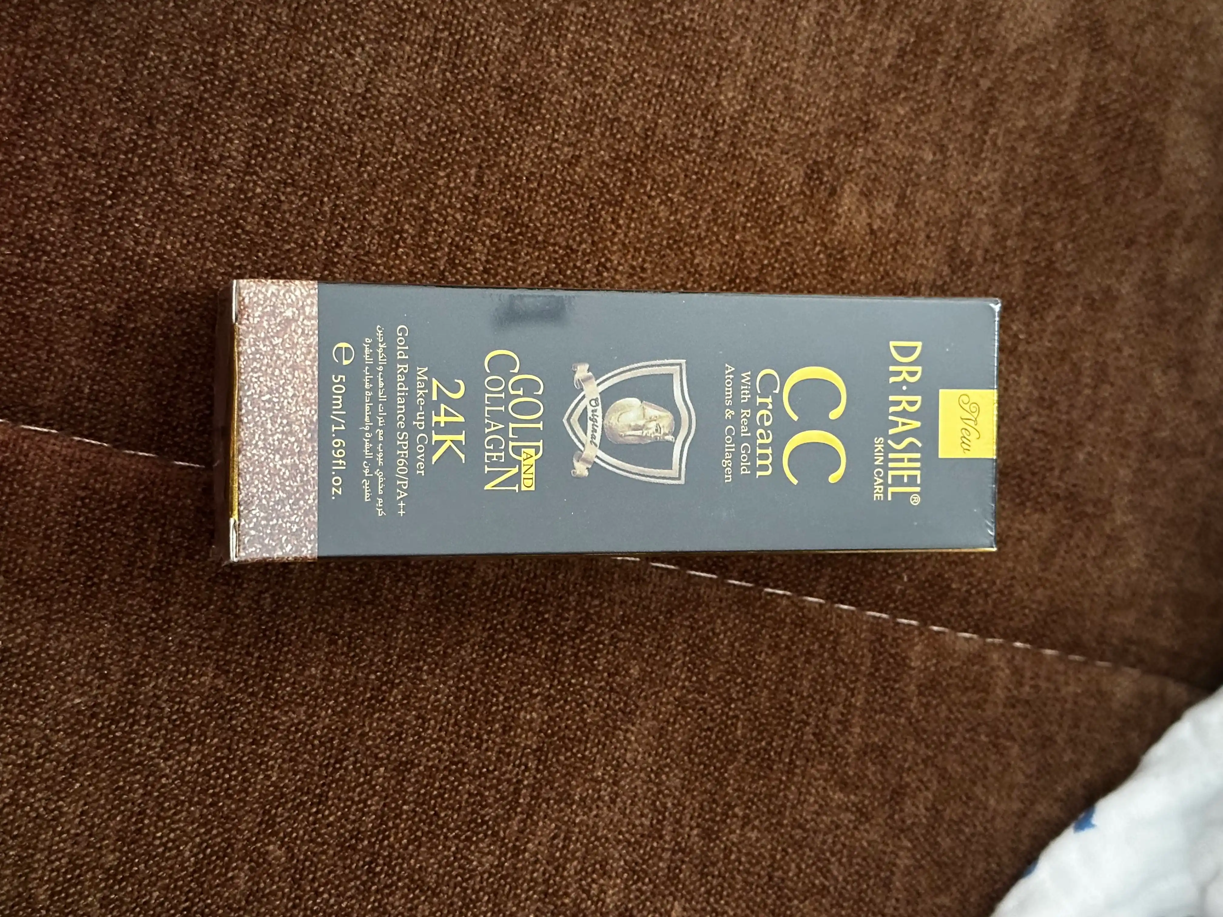 Тональный крем 24K Gold collagen CC Cream SPF60, Dr Rashel, 50 мл