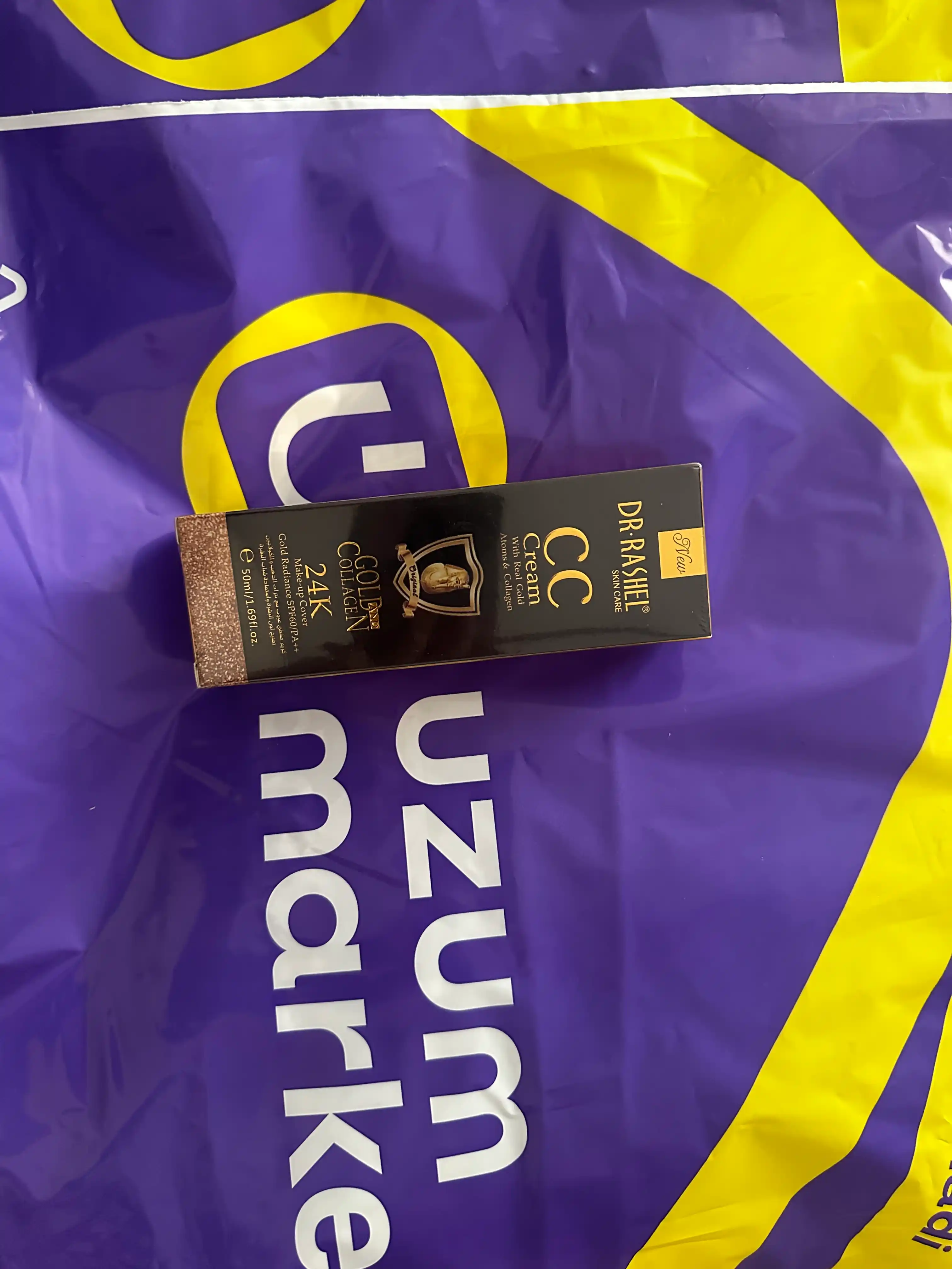 Тональный крем 24K Gold collagen CC Cream SPF60, Dr Rashel, 50 мл