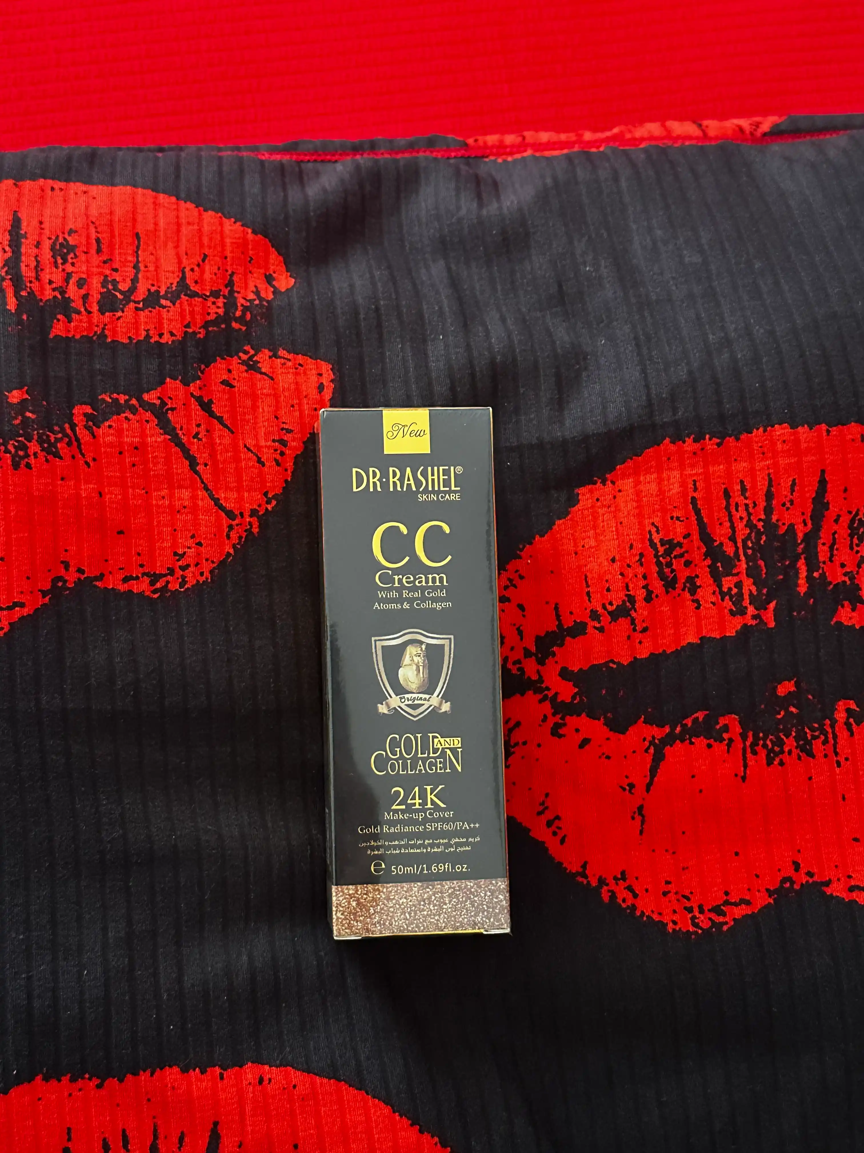 Тональный крем 24K Gold collagen CC Cream SPF60, Dr Rashel, 50 мл