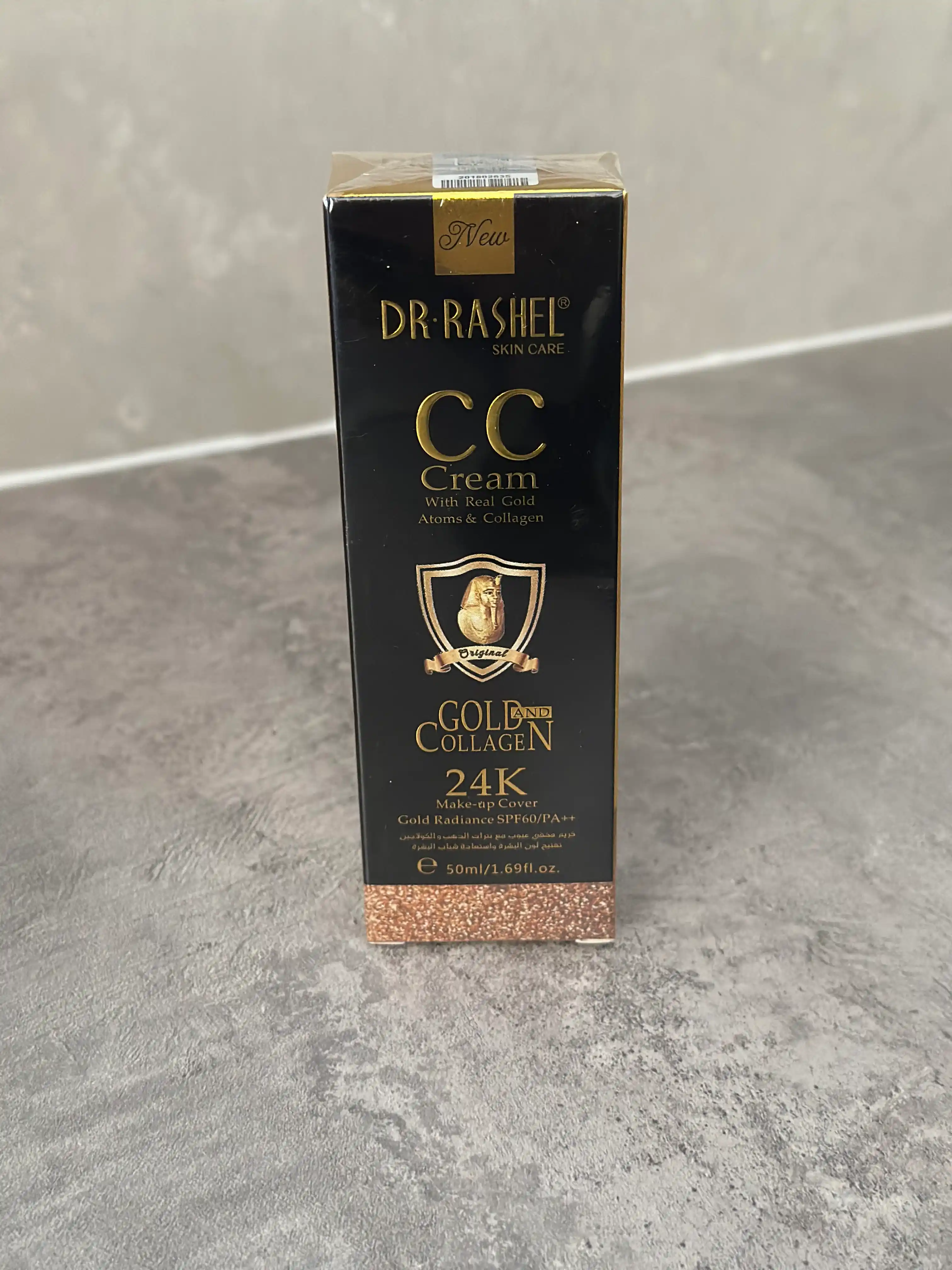 Тональный крем 24K Gold collagen CC Cream SPF60, Dr Rashel, 50 мл