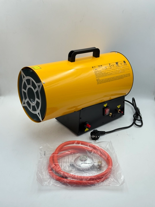 Газовая тепловая пушка ROLF TOP-30RA-T, 17–30 кВт, 650 м³/ч, с редуктором и шлангом
