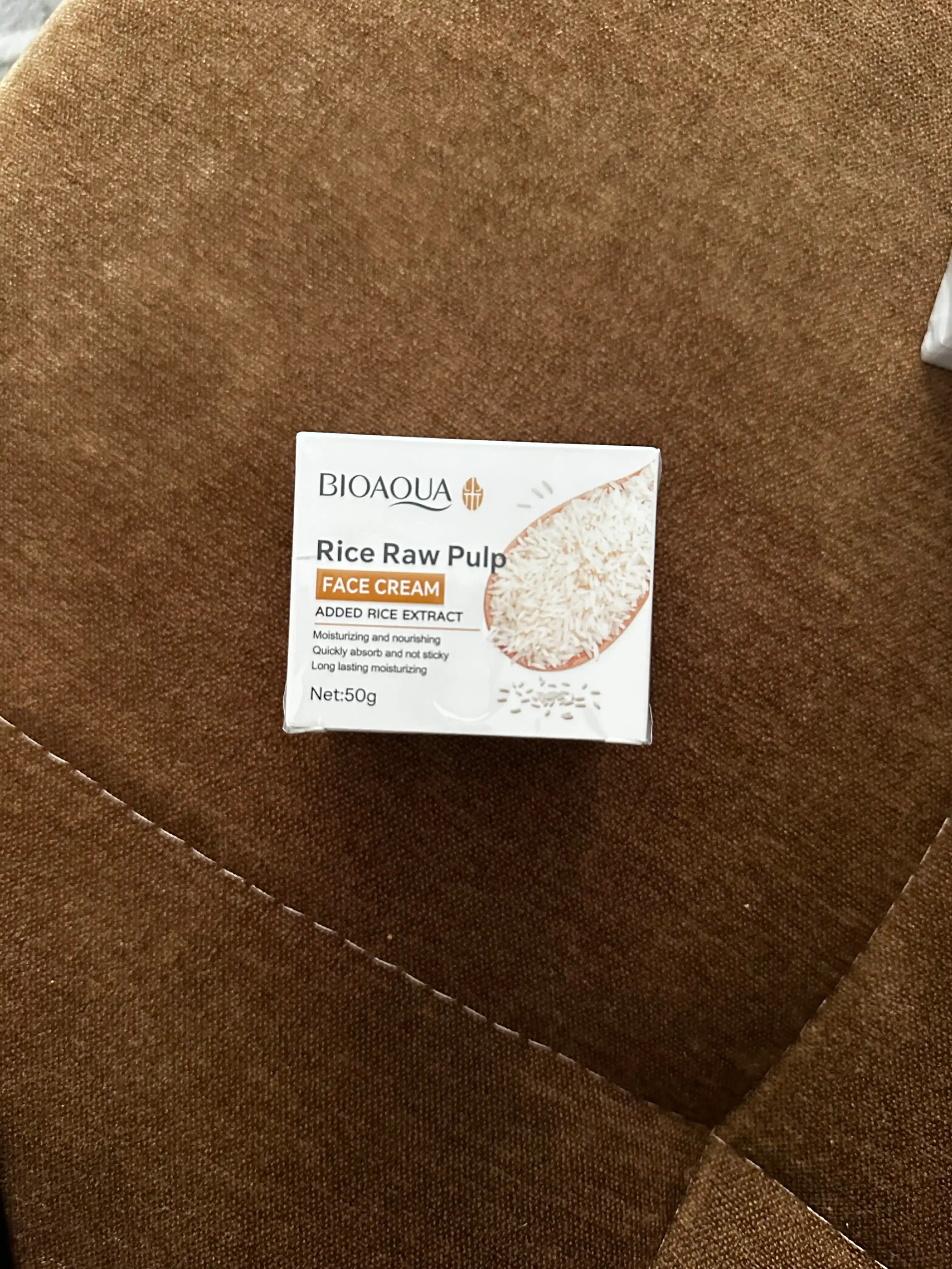 Увлажняющий крем для лица Bioaqua с экстрактом риса, 50 г