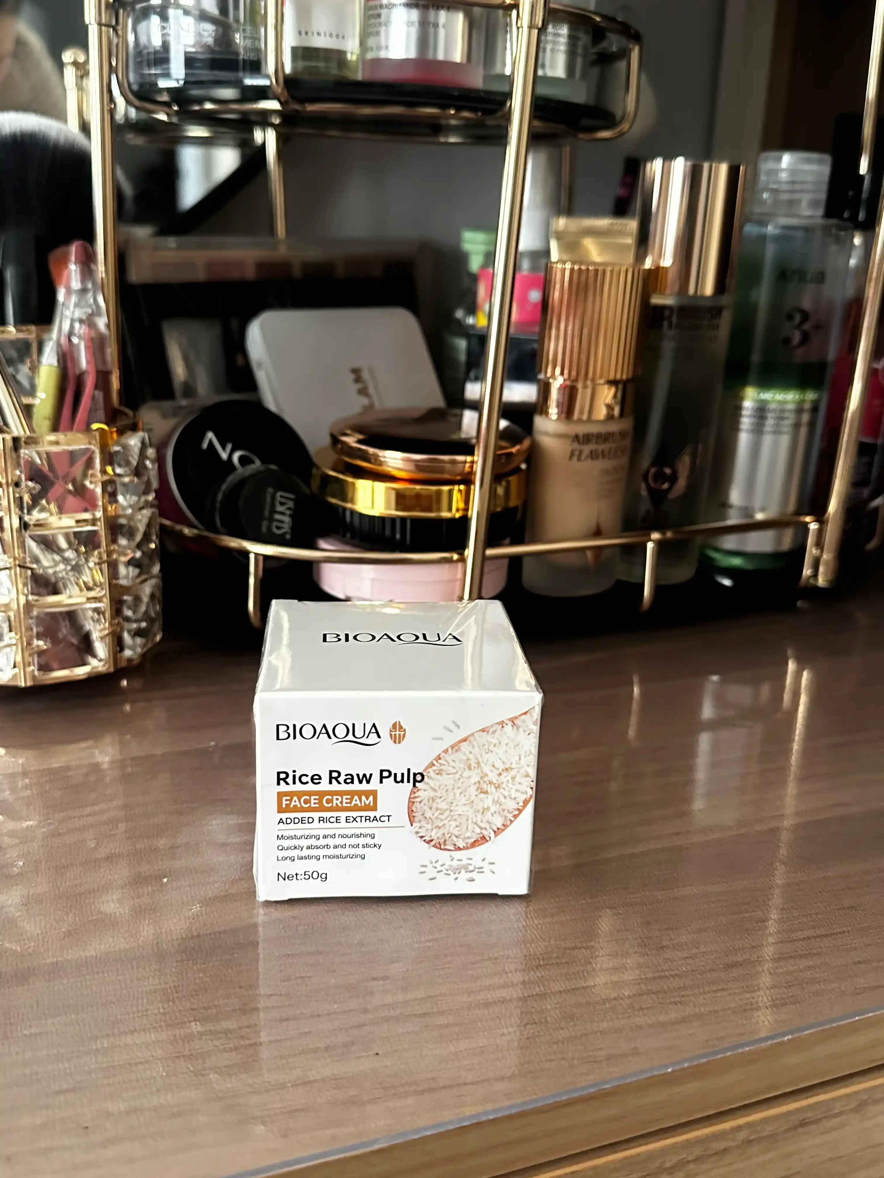 Увлажняющий крем для лица Bioaqua с экстрактом риса, 50 г