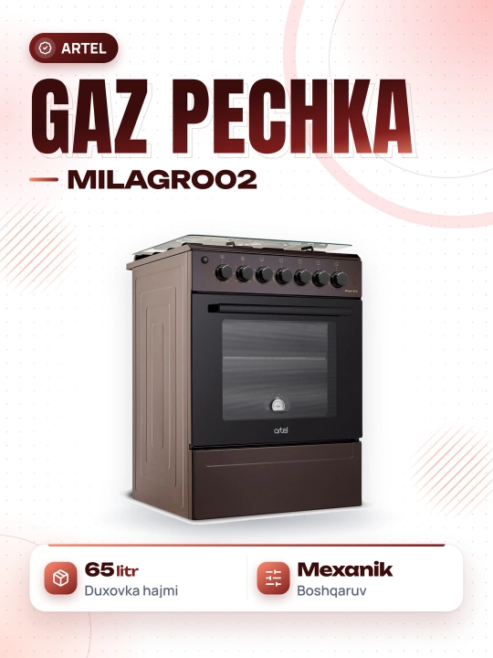 Kombinatsiyalangan plitasi Artel Milagro 02
