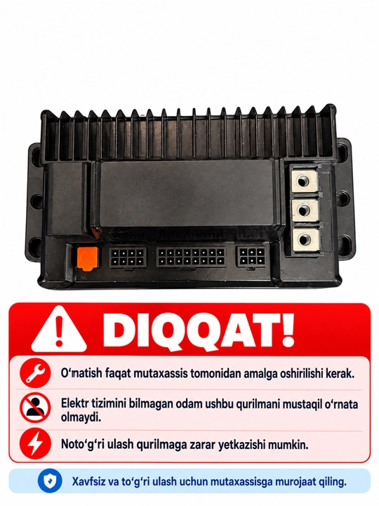 Kontroller miya elektroskuter uchun 48-72v 500-1000w