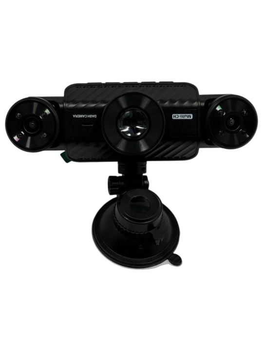 Автомобильный видеорегистратор X346 4 Lens Dash Cam 1296P, 4 камеры, Wi-Fi, IPS-экран 3.0