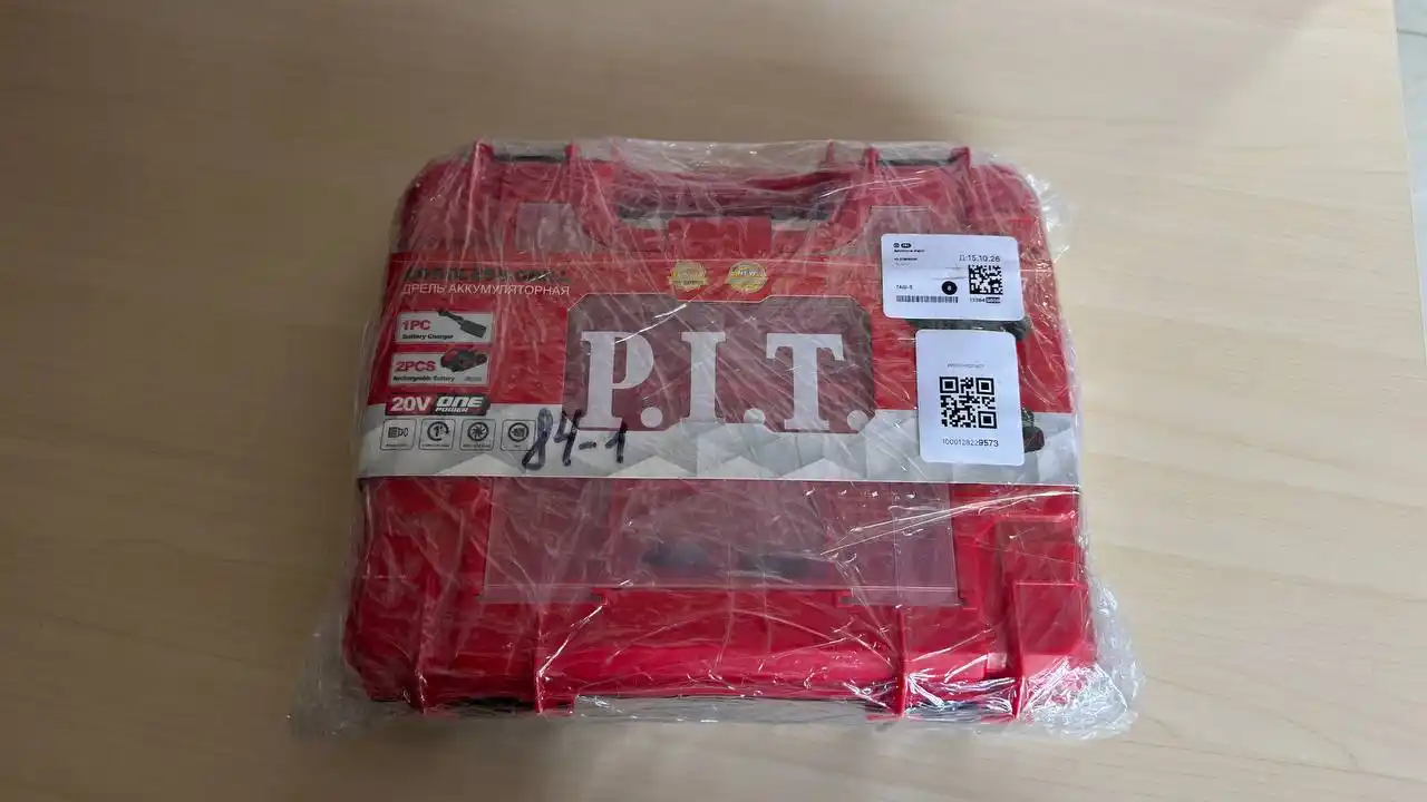P.I.T. PSR18-D7 akkumulyatorli drel (2 AKB, ZU)