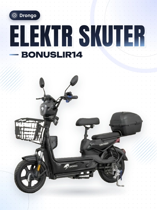 Bonusli Drongo R14 elektr skuteri - 