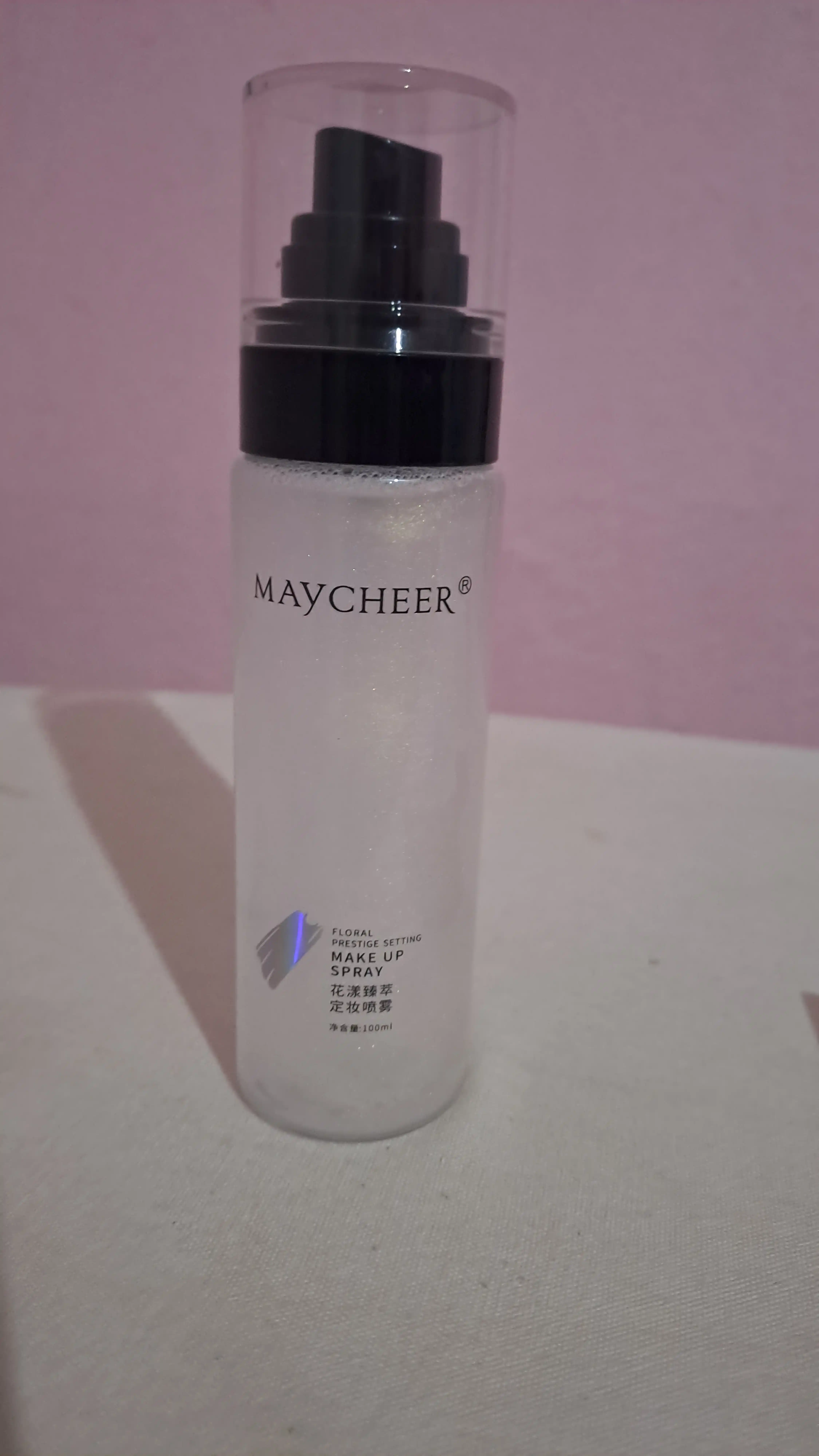 Mukammal pardoz uchun "Maycheer" fiksatsiyalovchi spreyi, 100 ml