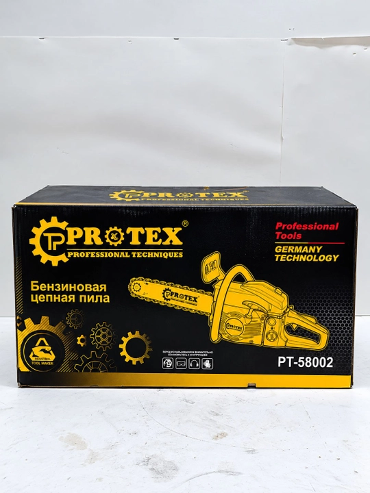 Бензопила Protex мотопила мощная и надежная для дерева| 32T