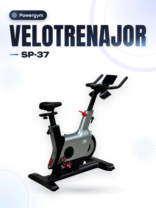 Велотренажер PowerGym SP-37 - 