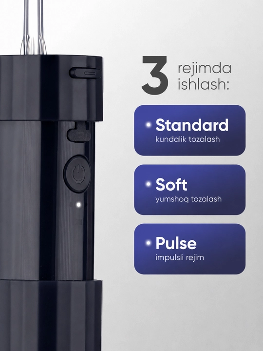 Ирригатор Revyline RL 640, подарочный набор с электрической зубной щеткой Cloud Dancer