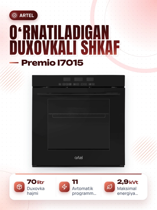 O'rnatiladigan duxovka Artel Premio I7015 - 