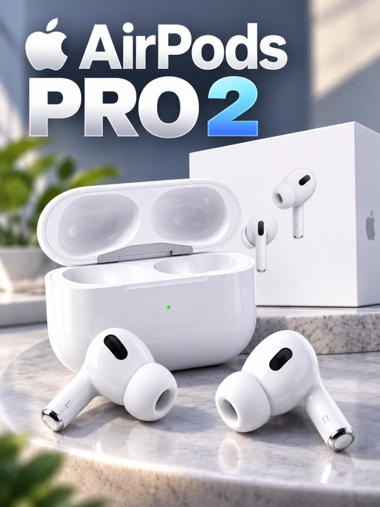 Bluetooth va sensorli boshqaruvli AirPods Pro 2 simsiz quloqchinlari