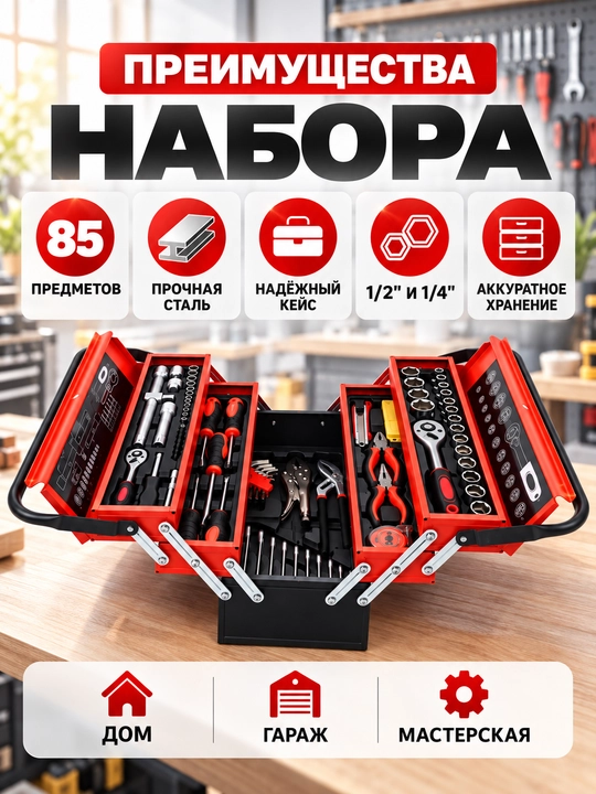 Набор ключей инструментов, для дома и автомобиля LFINE, 46/85/94/108/121/187/216