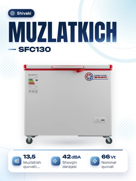 Muzlatgich Shivaki SFC130 Frigo salqin - 