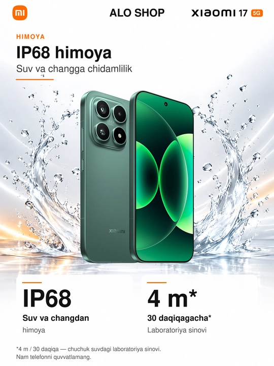 Smartfon Xiaomi 17 5G, Leica 50 MP, 6,3″ OLED 120 Hz, 6330 mAh, 100 W