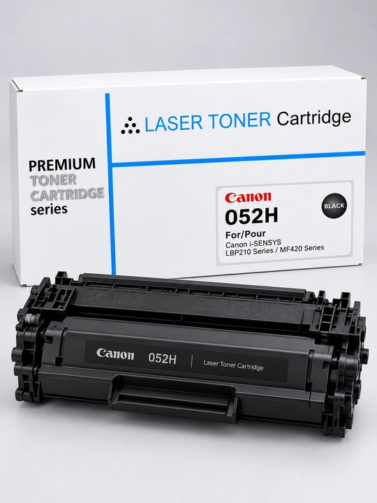 Canon 052H qora toner-kartrij, yuqori sig‘imli, i-SENSYS MF421dw uchun