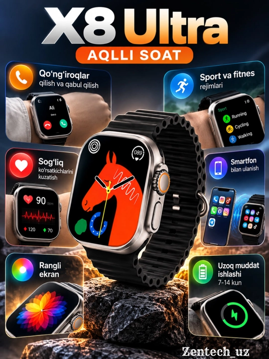 Умные часы Smart Watch с цветным экраном для спорта и повседневного использования
