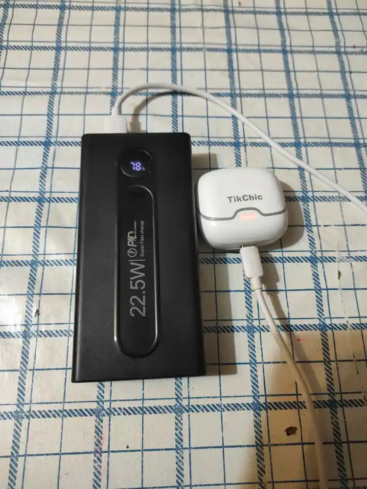 Power bank 10000/20000 mAh, 22.5W tez zaryadlash, PD/QC, LED displey va fonar