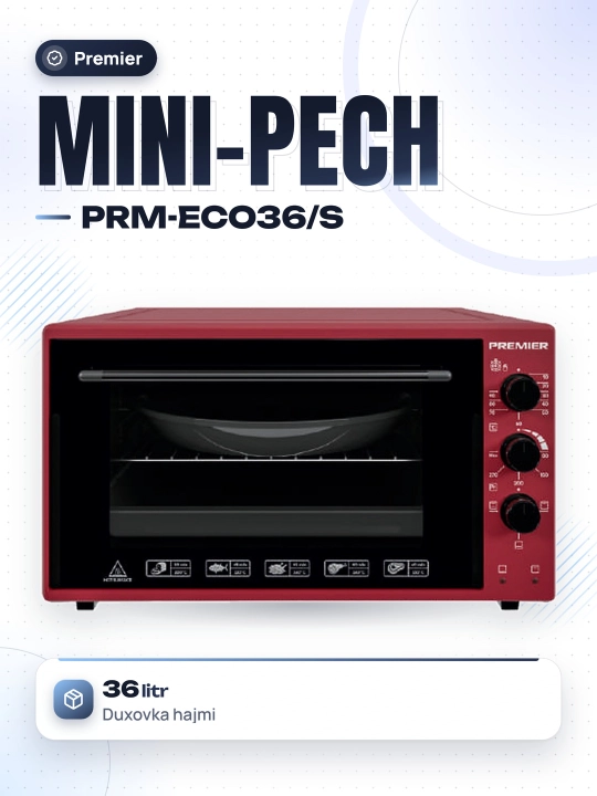 Premier PRM-ECO36 Mini pechi - 
