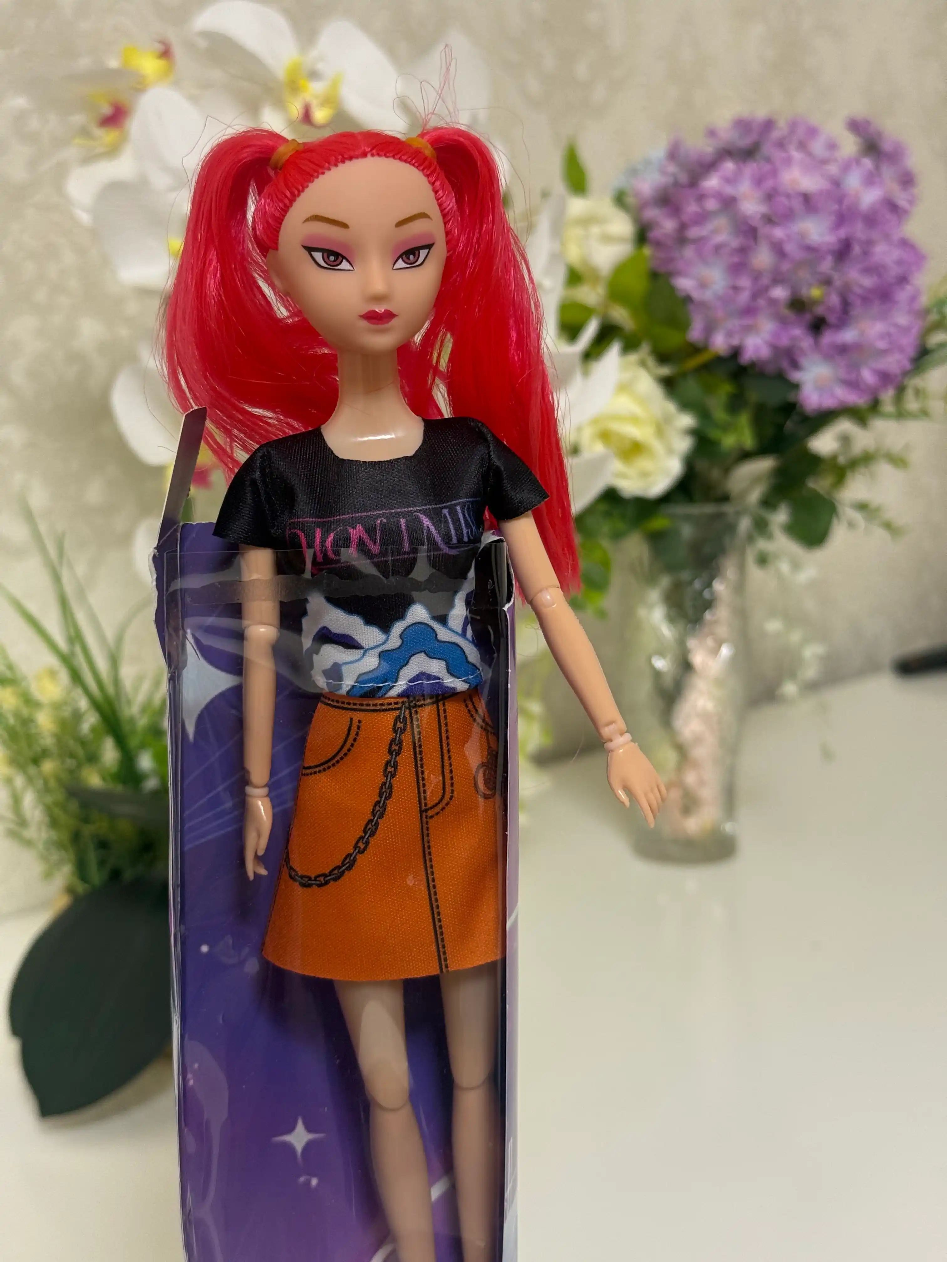 Fashion Happy Doll — harakatlanuvchi qo‘l va oyoqlarga ega zamonaviy moda qo‘g‘irchoq