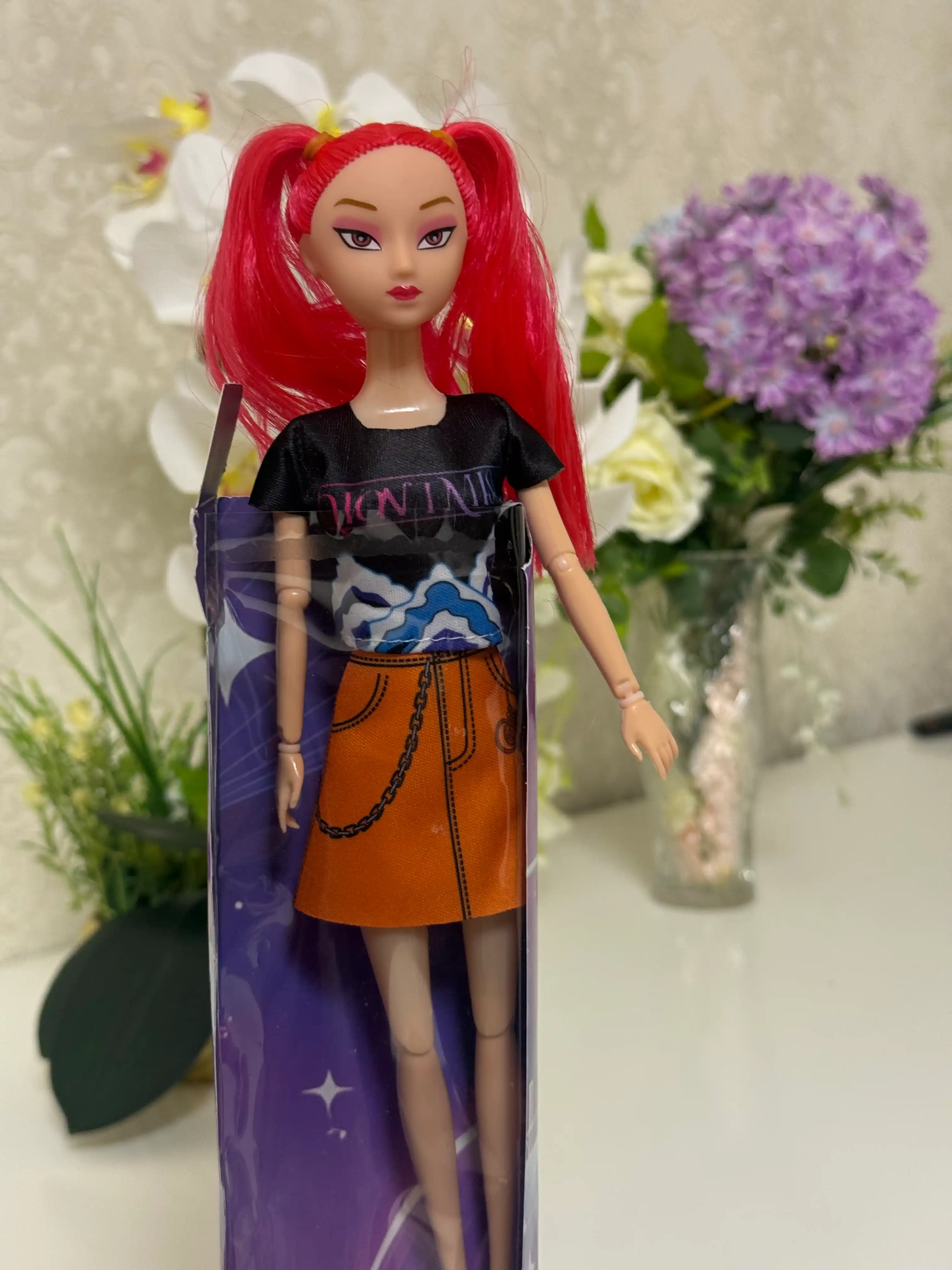 Fashion Happy Doll — harakatlanuvchi qo‘l va oyoqlarga ega zamonaviy moda qo‘g‘irchoq
