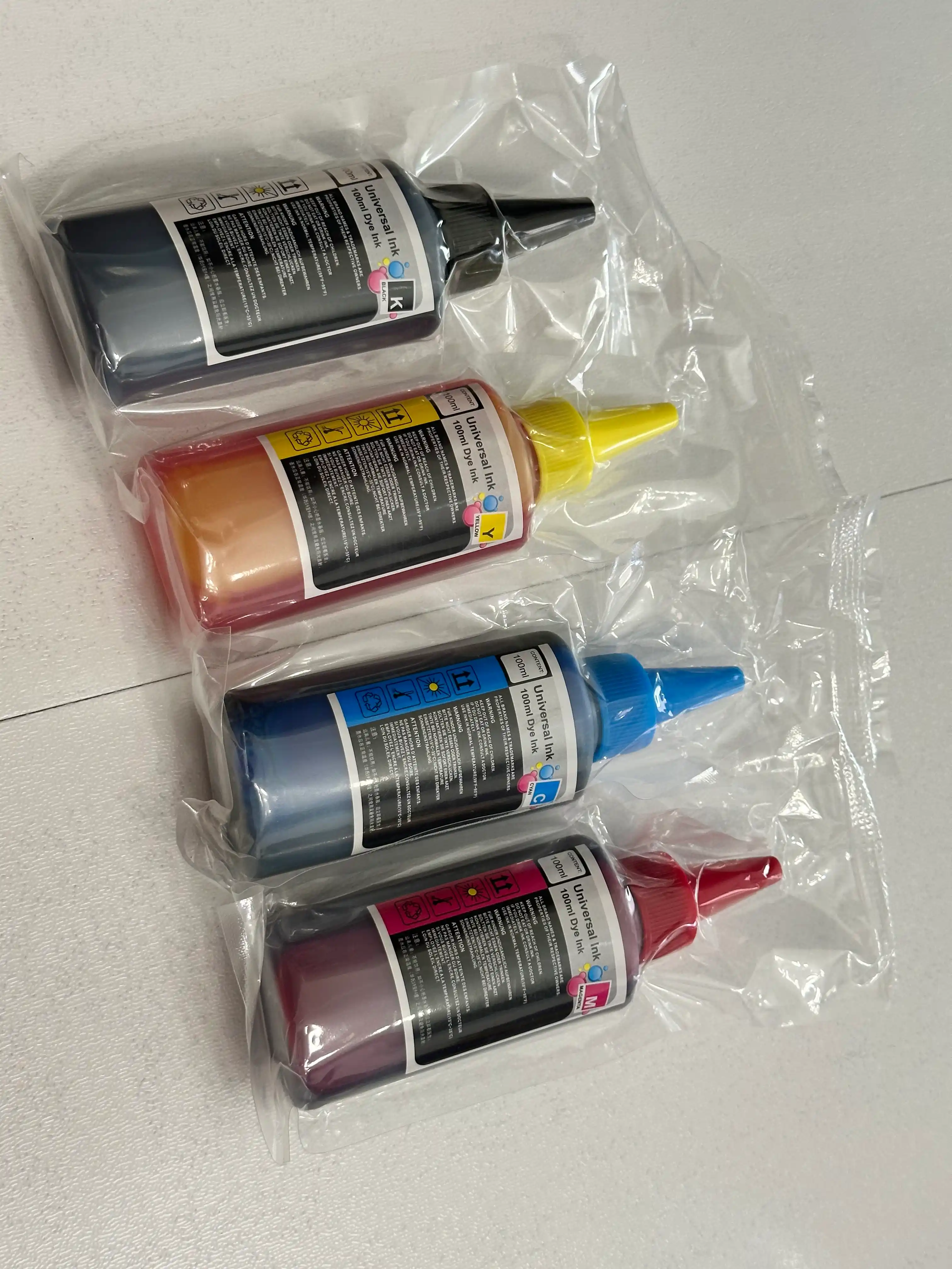 Универсальные чернила 100ml 6 цветов для принтеров Epson Canon HP Brother