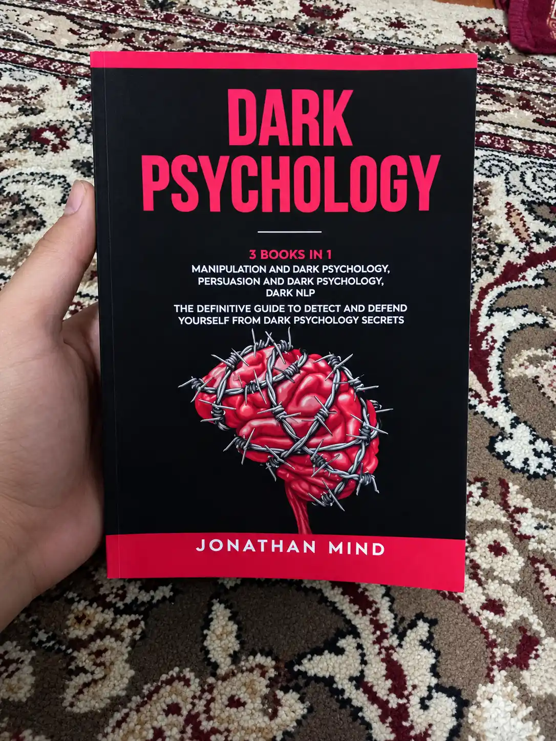 Dark Psychology 3 Books in 1, Jonathan Mind английский язык