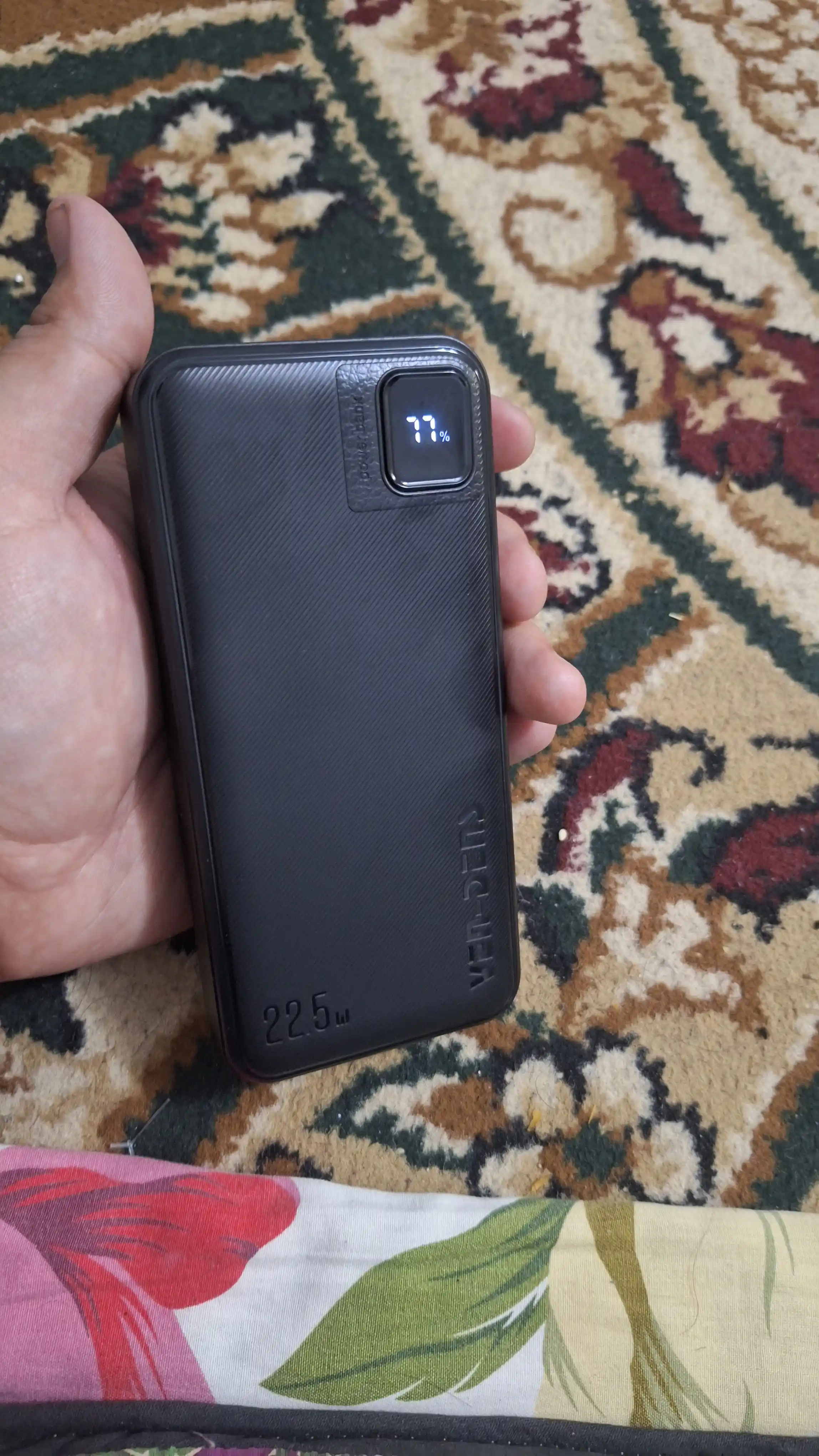 Power Bank 20000mA tezkor quvvat bilan tashqi akkumulyatori +4 kabel bilan