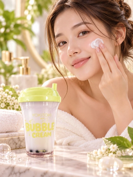 YOKITOKI Bubble Cream восстанавливающий и увлажняющий крем для лица