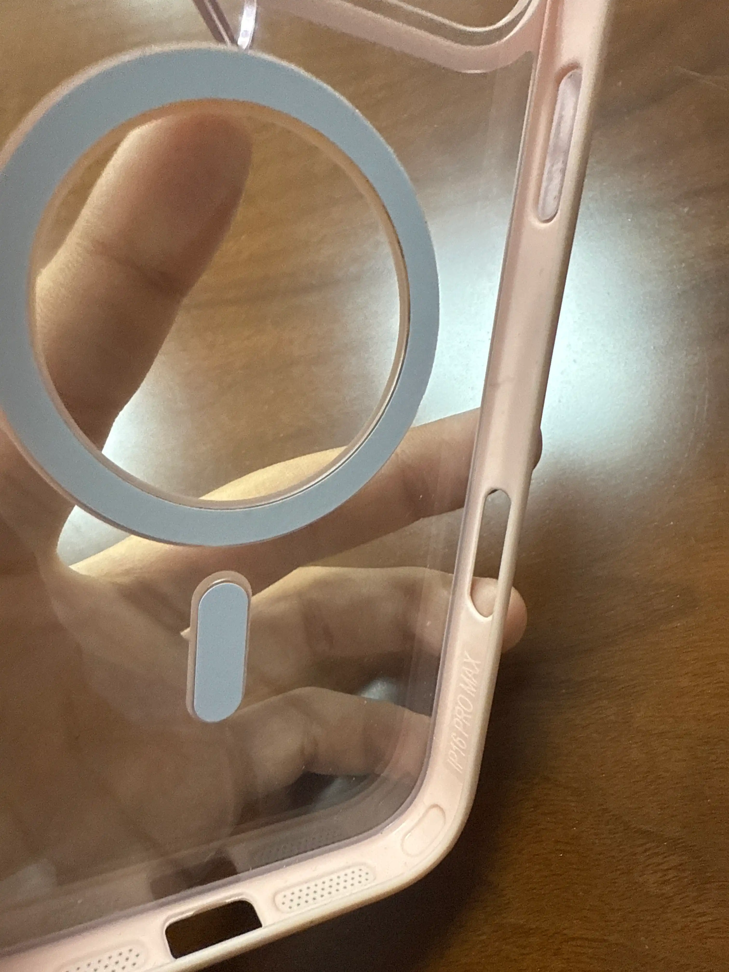 IPhone 11, 12, 13, 14, 15, 16, 17, Pro, Max, iPhone Mini uchun MagSafe g‘ilofi, shaffof, taglik bilan