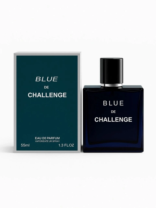 Blue De Challenge erkaklar parfyumlangan suvi, 55 ml - 