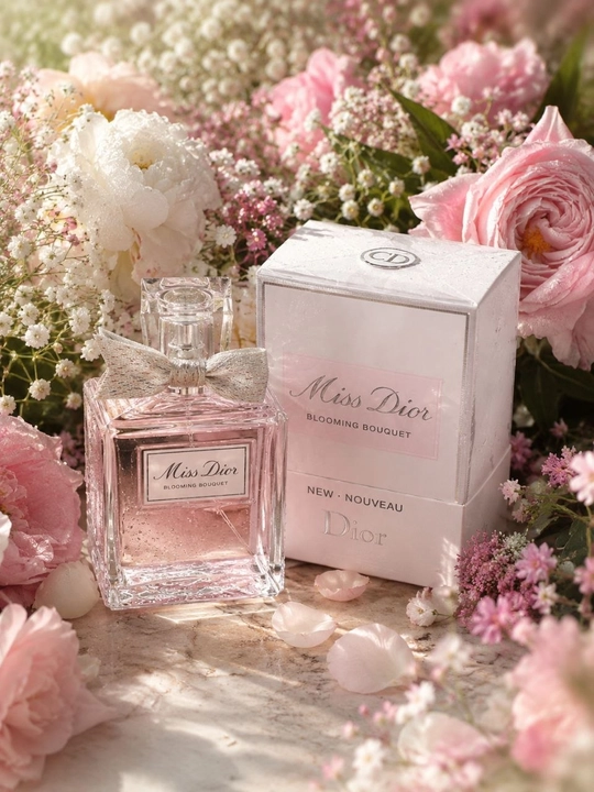 Miss Dior Blooming Bouquet ayollar Parfyumlangan suv, nafis gulli va mevali ifor - 