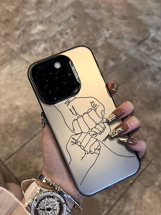 IPhone chehol 11, 12, 13 ,14 , 15, 16, 17, 18 Pro, Max uchun g'ilof, sabr printli