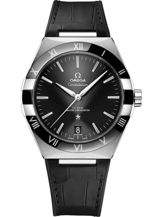 Erkaklar qo‘l soati Omega Constellation avtomatik sapfir shishali mexanik soat